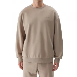 Pánska mikina 4F SWEATSHIRT-WSS24TSWSM1027-83S-BEIGE