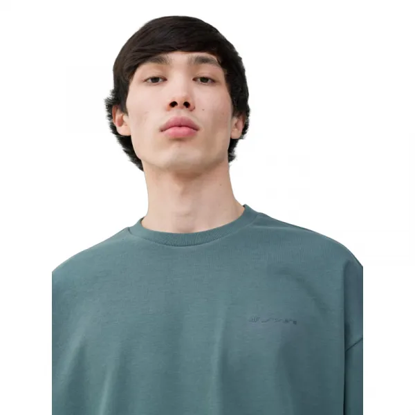 Pánska mikina 4F SWEATSHIRT-WSS24TSWSM1027-44S-OLIVE
