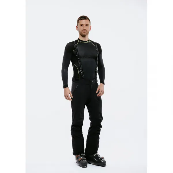 Pánske lyžiarske zateplené nohavice BLIZZARD Ski Pants Lofer, black