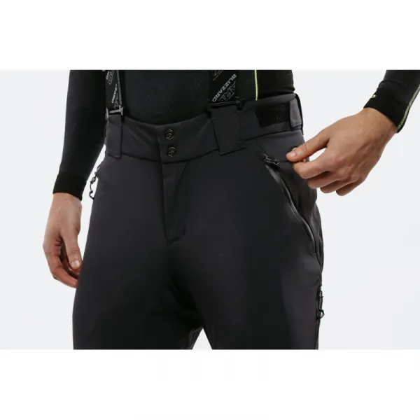 Pánske lyžiarske zateplené nohavice BLIZZARD Ski Pants Lofer, black