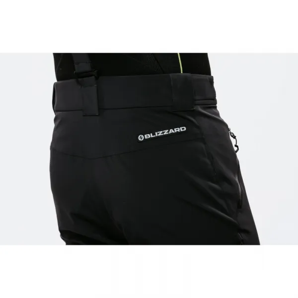 Pánske lyžiarske zateplené nohavice BLIZZARD Ski Pants Lofer, black