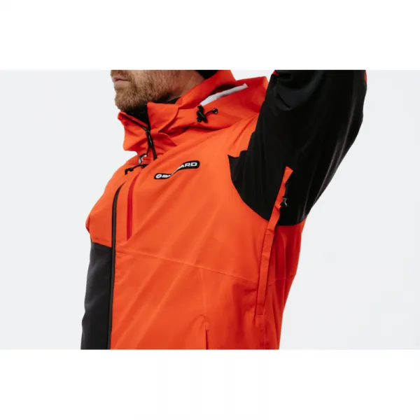 Pánska lyžiarska bunda s kapucňou BLIZZARD Ski Jacket Berwang, cherry red black
