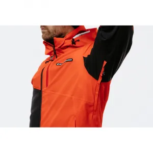 Pánska lyžiarska bunda s kapucňou BLIZZARD Ski Jacket Berwang, cherry red black