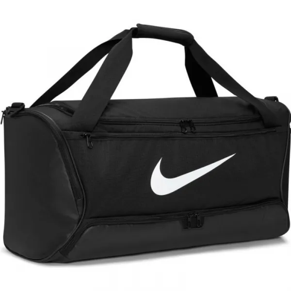 Cestovná taška NIKE NK BRSLA M DUFF - 9.5 (60L)- Black