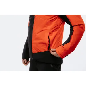 Pánska lyžiarska bunda s kapucňou BLIZZARD Ski Jacket Berwang, cherry red black