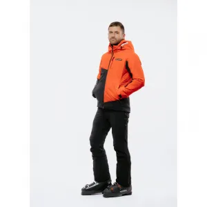 Pánska lyžiarska bunda s kapucňou BLIZZARD Ski Jacket Berwang, cherry red black