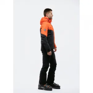 Pánska lyžiarska bunda s kapucňou BLIZZARD Ski Jacket Berwang, cherry red black