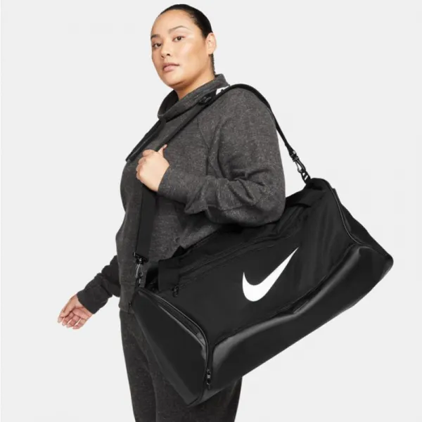 Cestovná taška NIKE NK BRSLA M DUFF - 9.5 (60L)- Black