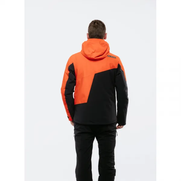 Pánska lyžiarska bunda s kapucňou BLIZZARD Ski Jacket Berwang, cherry red black
