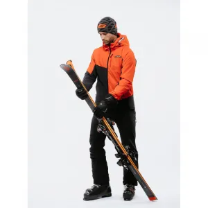 Pánska lyžiarska bunda s kapucňou BLIZZARD Ski Jacket Berwang, cherry red black
