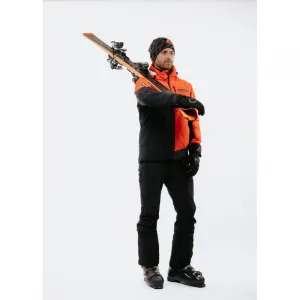 Pánska lyžiarska bunda s kapucňou BLIZZARD Ski Jacket Berwang, cherry red black