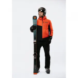 Pánska lyžiarska bunda s kapucňou BLIZZARD Ski Jacket Berwang, cherry red black