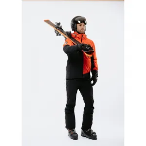 Pánska lyžiarska bunda s kapucňou BLIZZARD Ski Jacket Berwang, cherry red black
