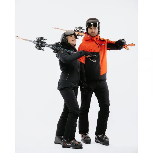 Pánska lyžiarska bunda s kapucňou BLIZZARD Ski Jacket Berwang, cherry red black