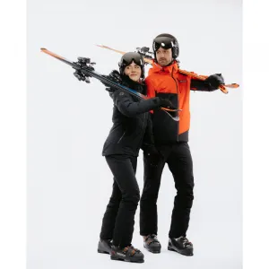 Pánska lyžiarska bunda s kapucňou BLIZZARD Ski Jacket Berwang, cherry red black