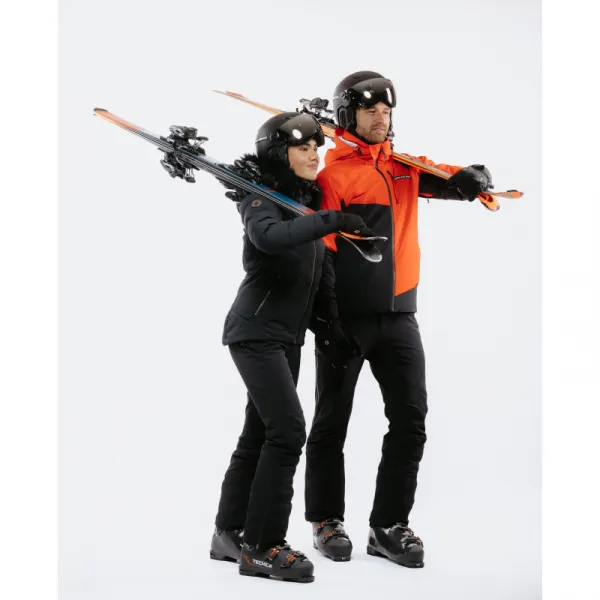 Pánska lyžiarska bunda s kapucňou BLIZZARD Ski Jacket Berwang, cherry red black