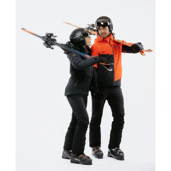 Pánska lyžiarska bunda s kapucňou BLIZZARD Ski Jacket Berwang, cherry red black