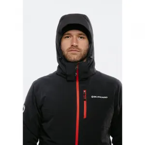 Pánska lyžiarska bunda s kapucňou BLIZZARD Ski Jacket Berwang, black