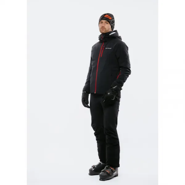 Pánska lyžiarska bunda s kapucňou BLIZZARD Ski Jacket Berwang, black