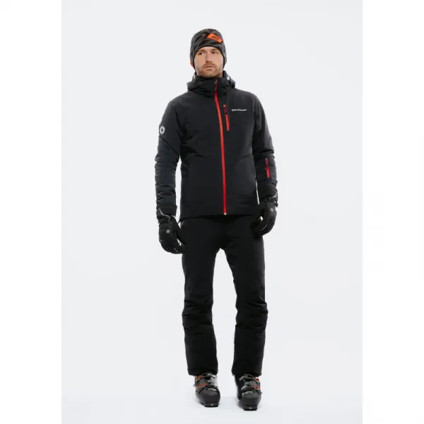 Pánska lyžiarska bunda s kapucňou BLIZZARD Ski Jacket Berwang, black