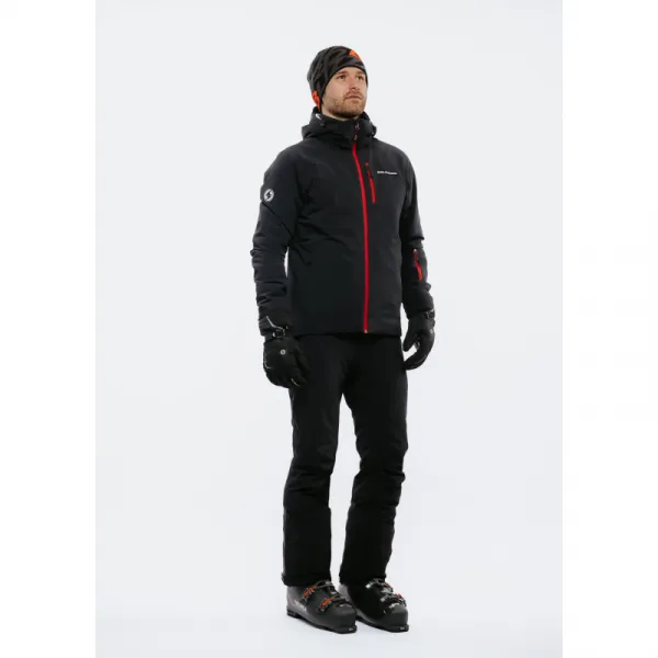 Pánska lyžiarska bunda s kapucňou BLIZZARD Ski Jacket Berwang, black