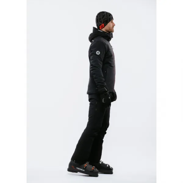 Pánska lyžiarska bunda s kapucňou BLIZZARD Ski Jacket Berwang, black