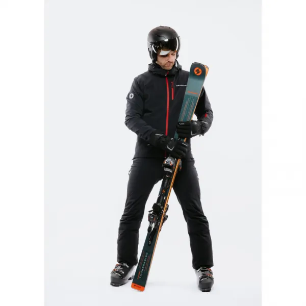 Pánska lyžiarska bunda s kapucňou BLIZZARD Ski Jacket Berwang, black