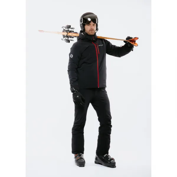 Pánska lyžiarska bunda s kapucňou BLIZZARD Ski Jacket Berwang, black