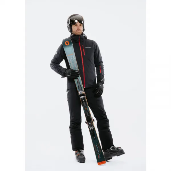 Pánska lyžiarska bunda s kapucňou BLIZZARD Ski Jacket Berwang, black