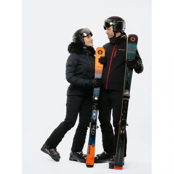 Pánska lyžiarska bunda s kapucňou BLIZZARD Ski Jacket Berwang, black