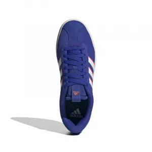 Pánska vychádzková obuv ADIDAS VL Court 3.0 semi lucid blue cloud white bright red