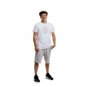Pánske tričko s krátkym rukávom AUTHORITY T-SURFER M white