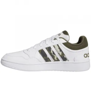 Pánska rekreačná obuv ADIDAS Hoops 3.0 cloud white olive strata grey two