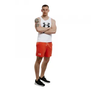 Pánske tričko bez rukávov UNDER ARMOUR UA SPORTSTYLE LOGO TANK-WHT