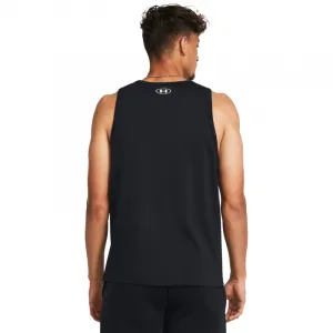 Pánske tričko bez rukávov UNDER ARMOUR UA SPORTSTYLE LOGO TANK-BLK
