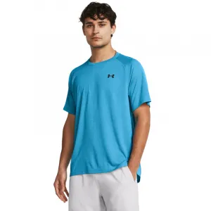 Pánske tréningové tričko s krátkym rukávom UNDER ARMOUR UA Tech Textured SS-BLU