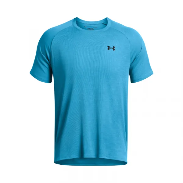 Pánske tréningové tričko s krátkym rukávom UNDER ARMOUR UA Tech Textured SS-BLU