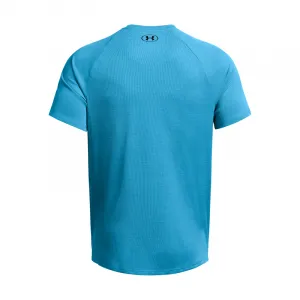 Pánske tréningové tričko s krátkym rukávom UNDER ARMOUR UA Tech Textured SS-BLU