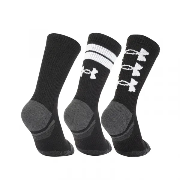 Ponožky UNDER ARMOUR UA Perf Tech Nov 3 pack Crew-BLK