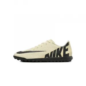 Chlapčenské futbalové kopačky turfy NIKE Vapor 15 Club Jr TF lemonade black