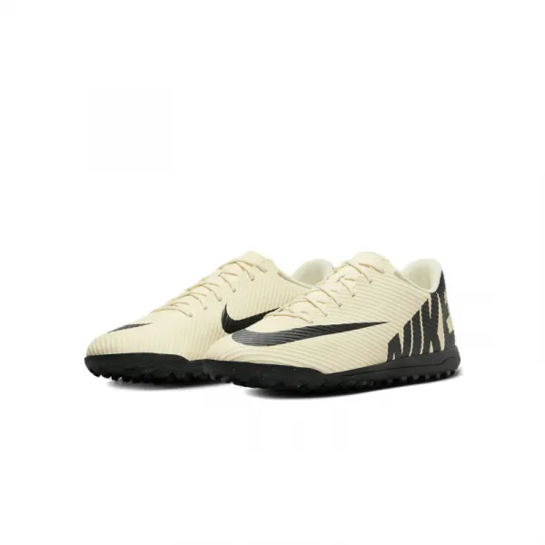 Chlapčenské futbalové kopačky turfy NIKE Vapor 15 Club Jr TF lemonade black