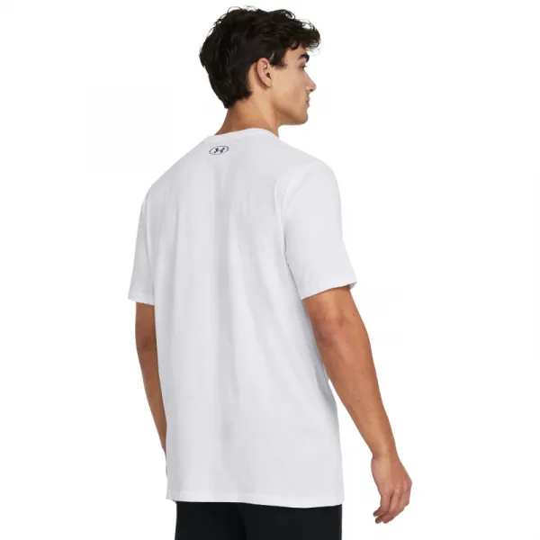 Pánske tričko s krátkym rukávom UNDER ARMOUR UA GL FOUNDATION UPDATE SS-WHT