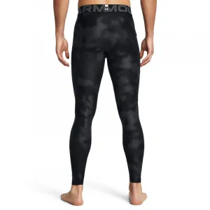 Pánske kompresné legíny UNDER ARMOUR UA HG Armour Printed Lgs-BLK