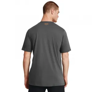 Pánske tričko s krátkym rukávom UNDER ARMOUR UA BIG LOGO FILL SS -GRY 025