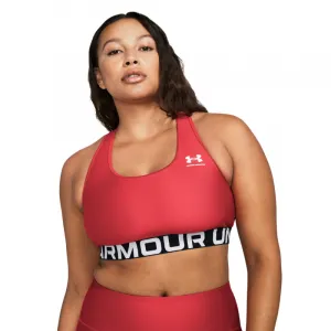 Dámska tréningová športová podprsenka UNDER ARMOUR UA HG Authentics Mid Branded-RED