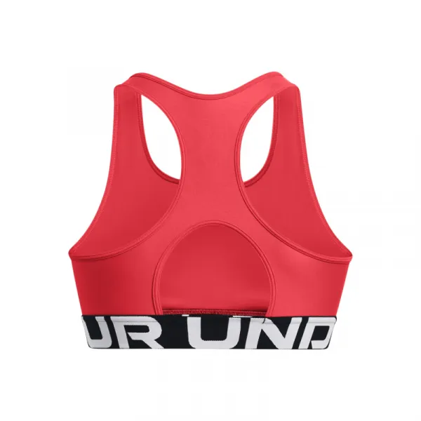 Dámska tréningová športová podprsenka UNDER ARMOUR UA HG Authentics Mid Branded-RED