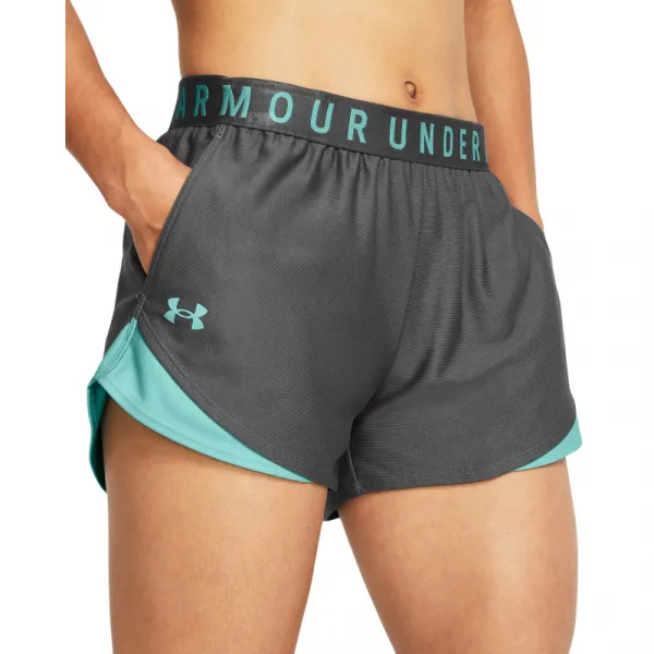 Dámske tréningové kraťasy UNDER ARMOUR Play Up Shorts 3.0-GRY 058