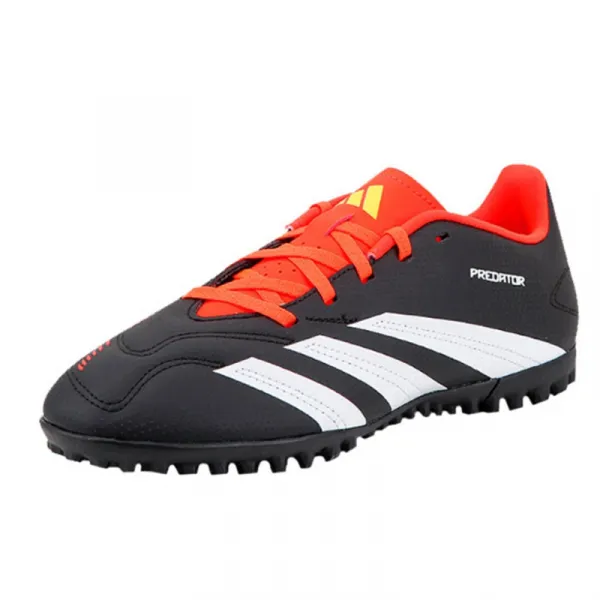 Pánske futbalové kopačky turfy ADIDAS Predator Club M TF core black cloud white solar red