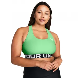 Dámska tréningová športová podprsenka UNDER ARMOUR UA HG Authentics Mid Branded-GRN 350