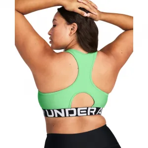 Dámska tréningová športová podprsenka UNDER ARMOUR UA HG Authentics Mid Branded-GRN 350